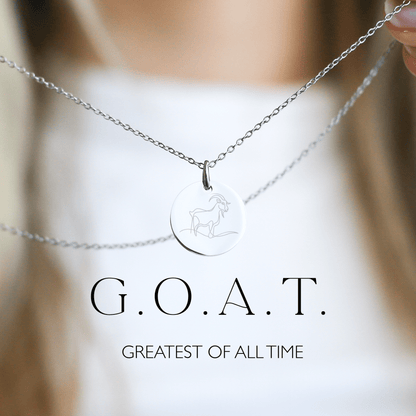 GOAT Necklace - Greatest of All Time - Vinci Woman
