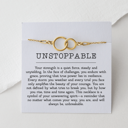 Unstoppable Bracelet - Interlocking Circles - Vinci Woman