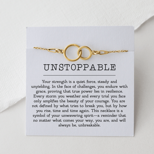Unstoppable Bracelet - Interlocking Circles - Vinci Woman