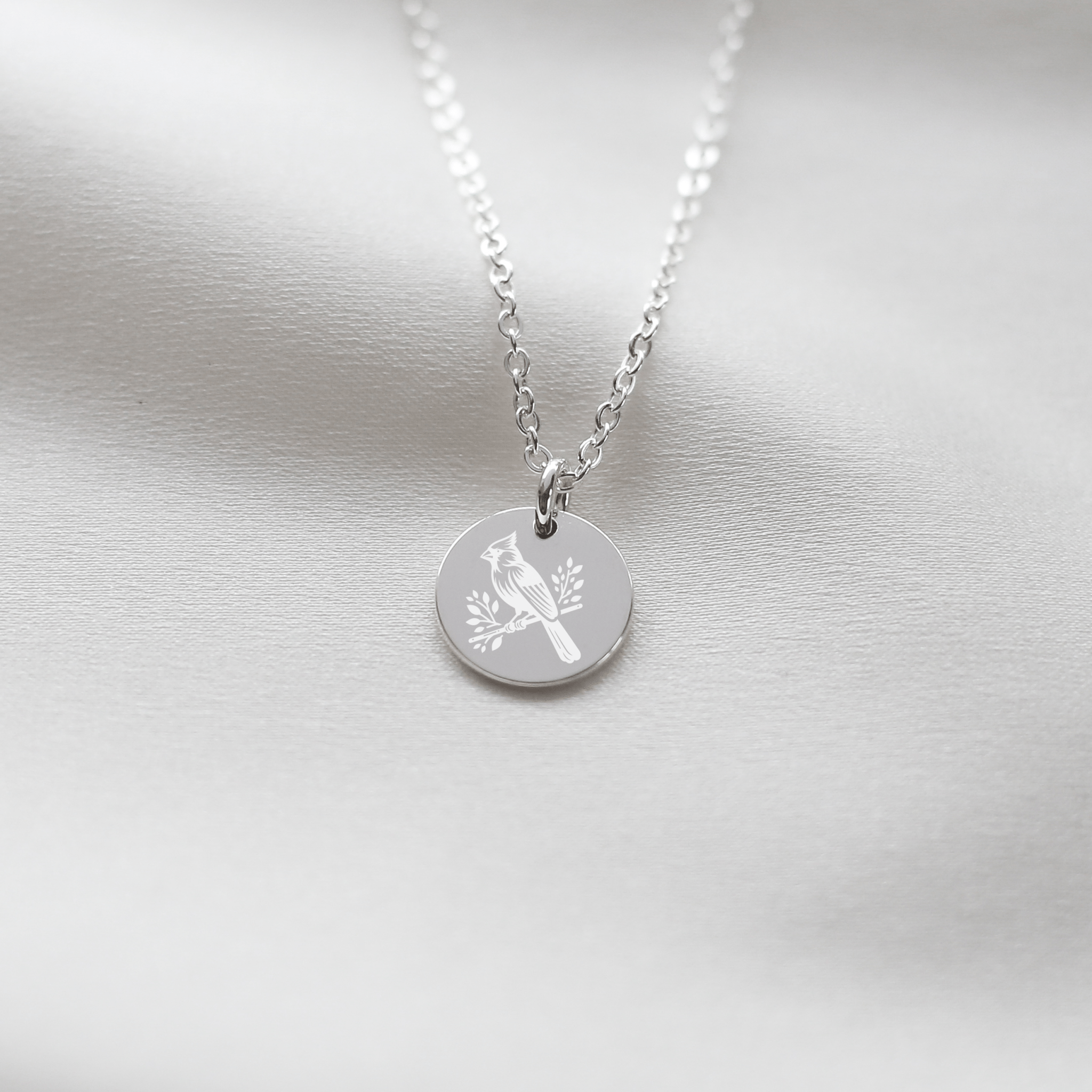 Cardinal Jewelry – Memorial Gift for Loss · Bracelet · Necklace · Set - Vinci Woman