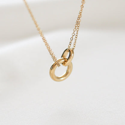 Forever Linked Gold Necklace - Vinci Woman