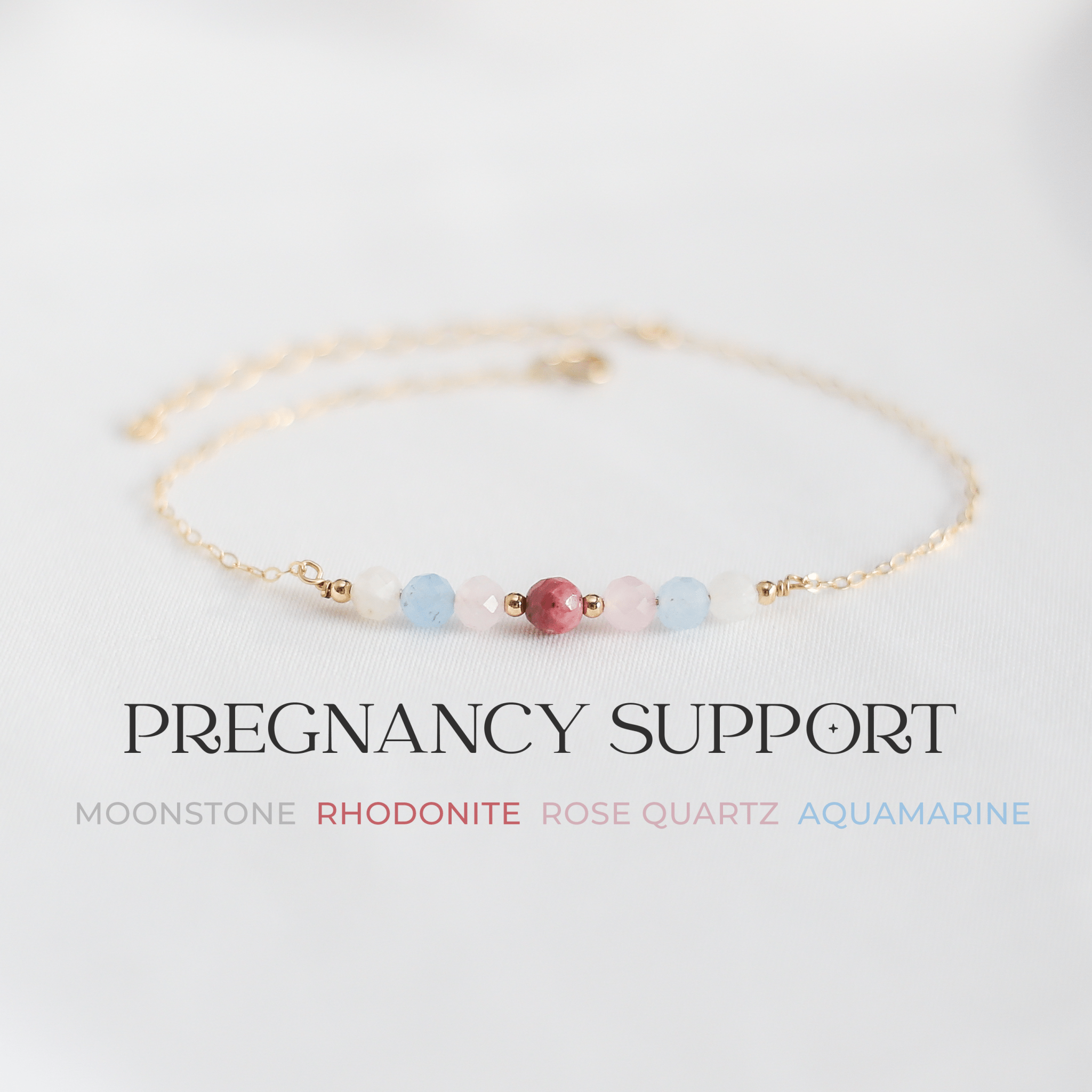 Healthy Pregnancy Chain Bracelet - Gift for Moms - to - Be - Vinci Woman