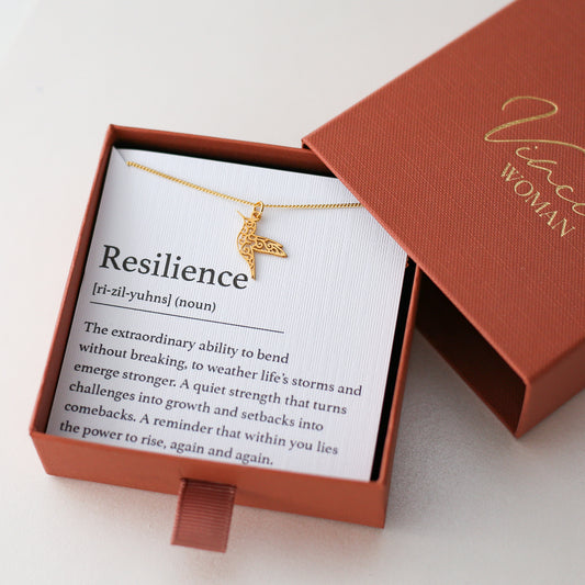 Resilience - Hummingbird Necklace - Vinci Woman
