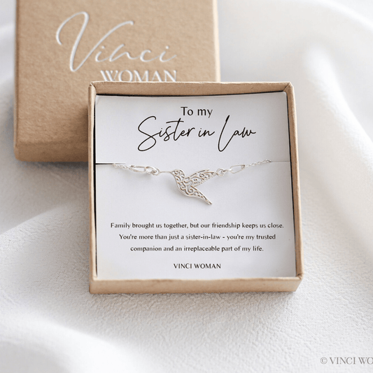 Hummingbird Bracelet - Sister - in - Law - Vinci Woman