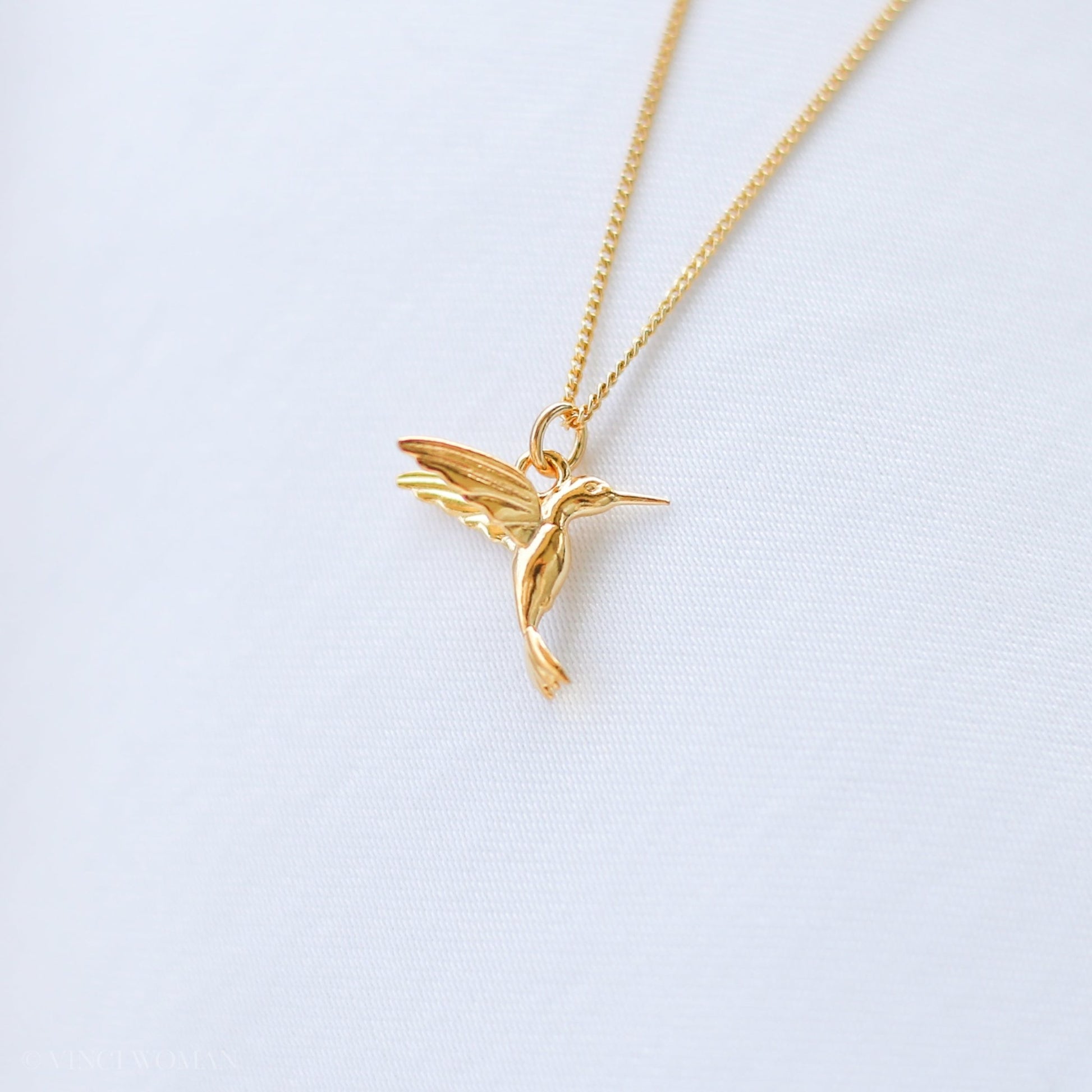 Hummingbird Resilience Necklace - Vinci Woman