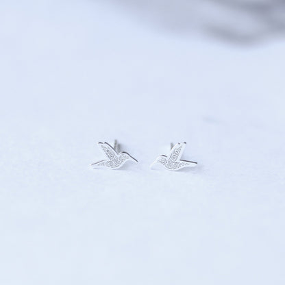 Hummingbird Azure Earrings - Vinci Woman