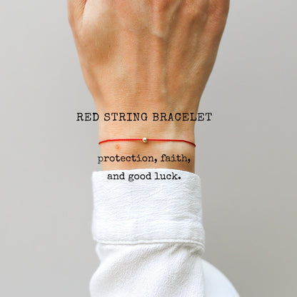 Red String Bracelet – Protection, Good Luck, and Positive Energy - Vinci Woman