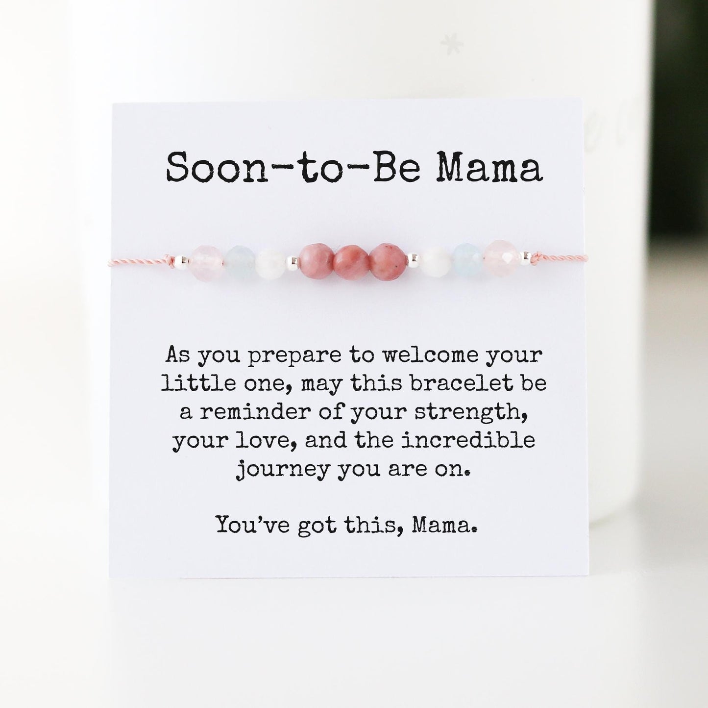 Soon - to - Be Mama Bracelet – Pregnancy Gift - Vinci Woman