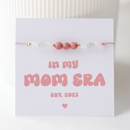 In My Mom Era - est 2025 - Pregnancy Bracelet - Vinci Woman