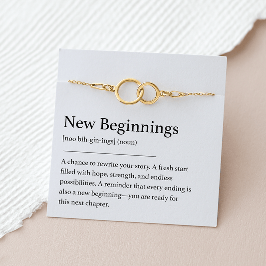 New Beginnings Bracelet - Interlocking Circles - Vinci Woman