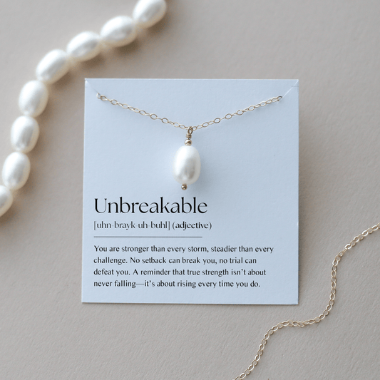 Unbreakable - Pearl Necklace - Vinci Woman