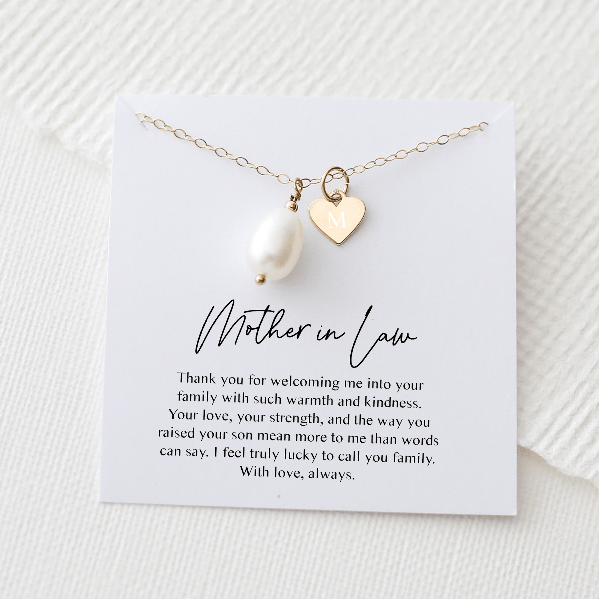 Mother - in - Law Gift - Freshwater Pearl Necklace - Vinci Woman