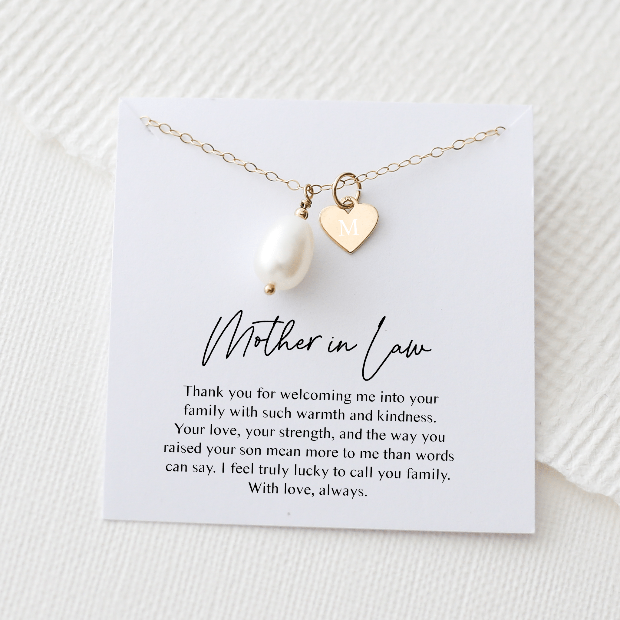 Mother - in - Law Gift - Freshwater Pearl Necklace - Vinci Woman