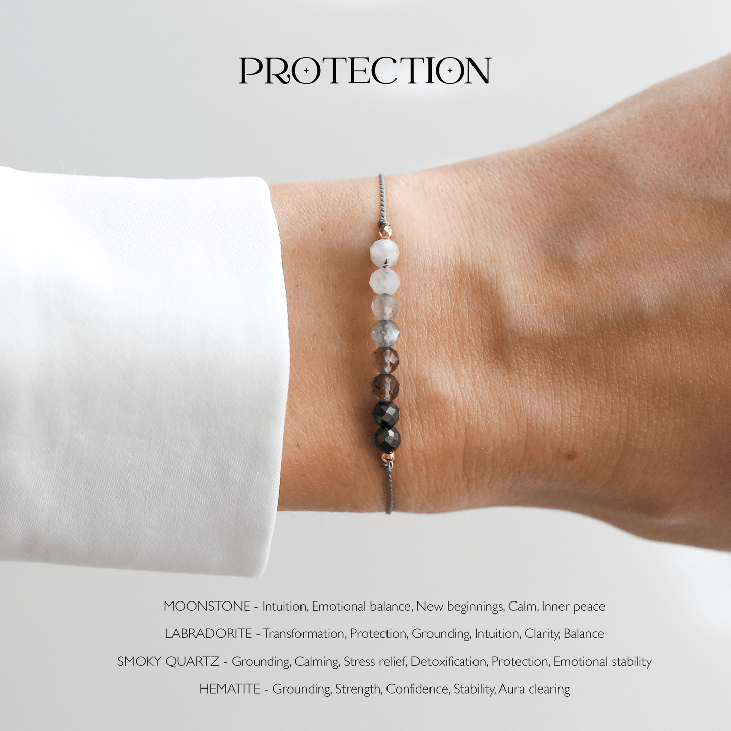Protection Bracelet – Strength, Grounding and Energy Shield - Vinci Woman