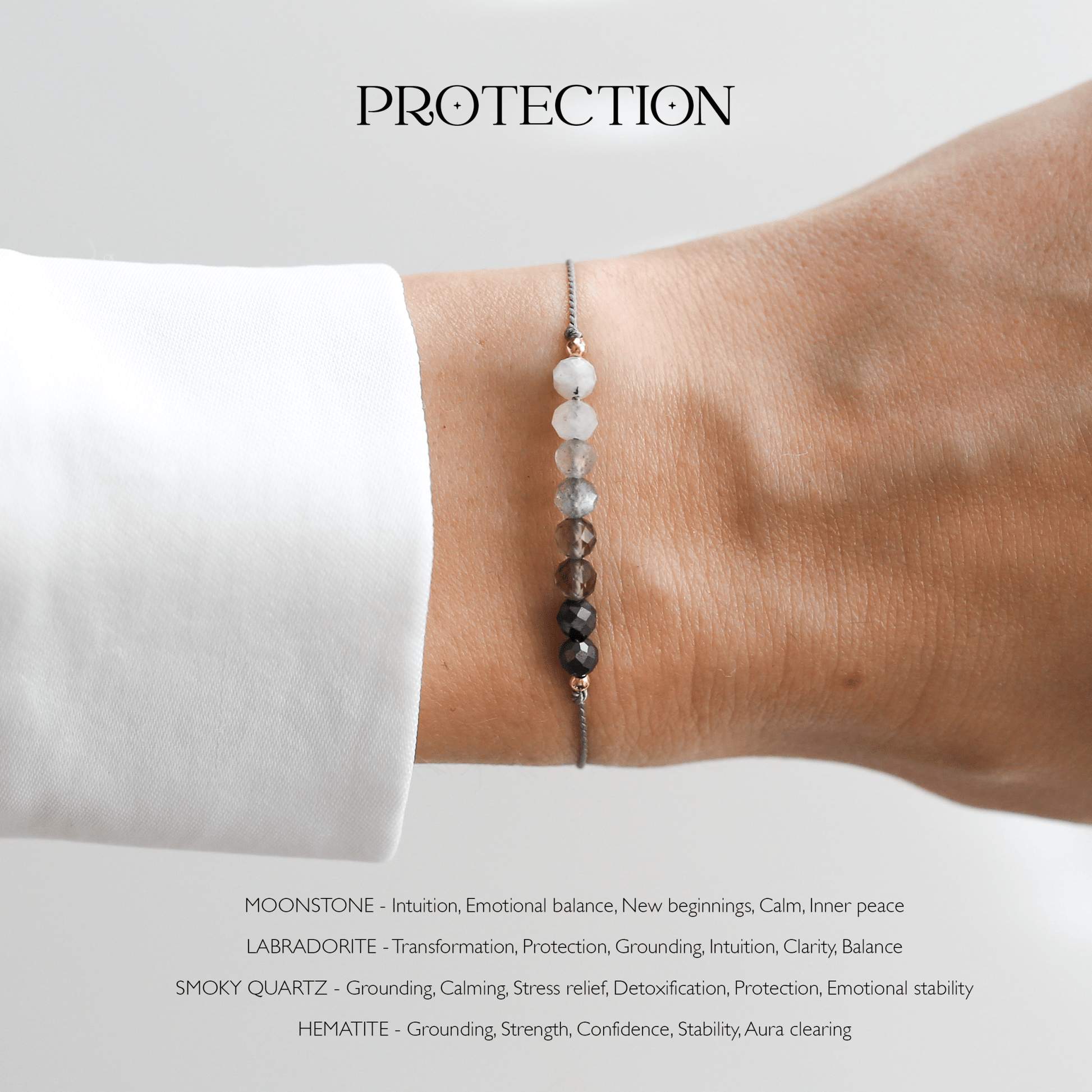 Protection Bracelet – Strength, Grounding and Energy Shield - Vinci Woman