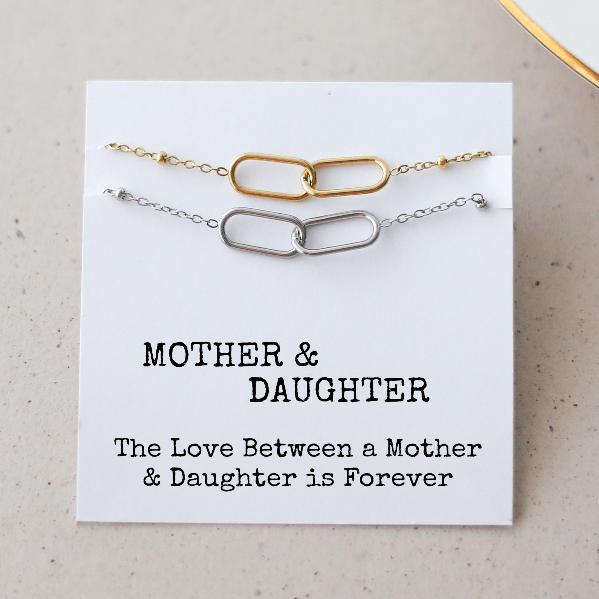 Mother and Daughter Necklace Set - Vinci Woman