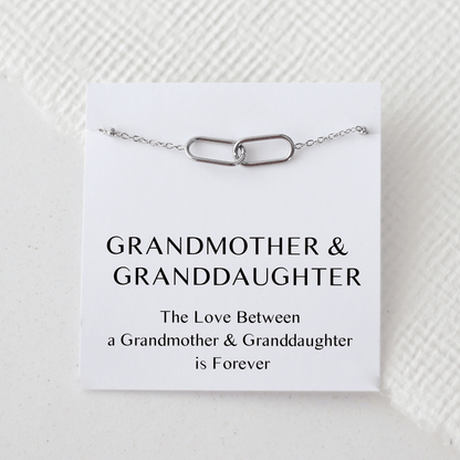 Grandmother & Granddaughter Bond Bracelet - Vinci Woman