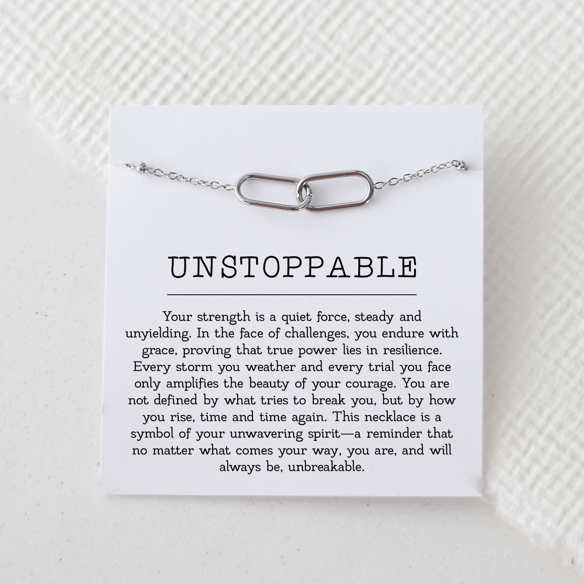 Unstoppable Necklace - Vinci Woman