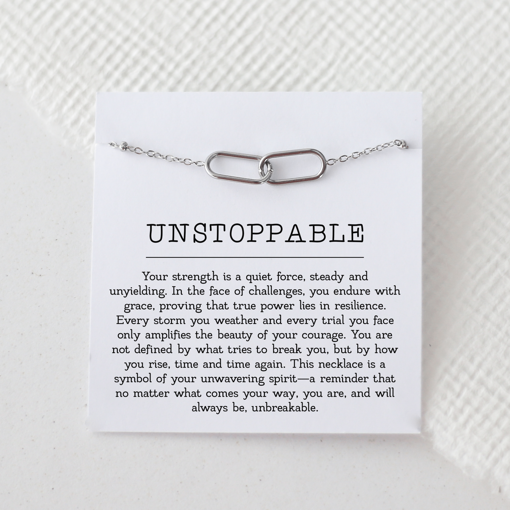 Unstoppable Necklace - Vinci Woman