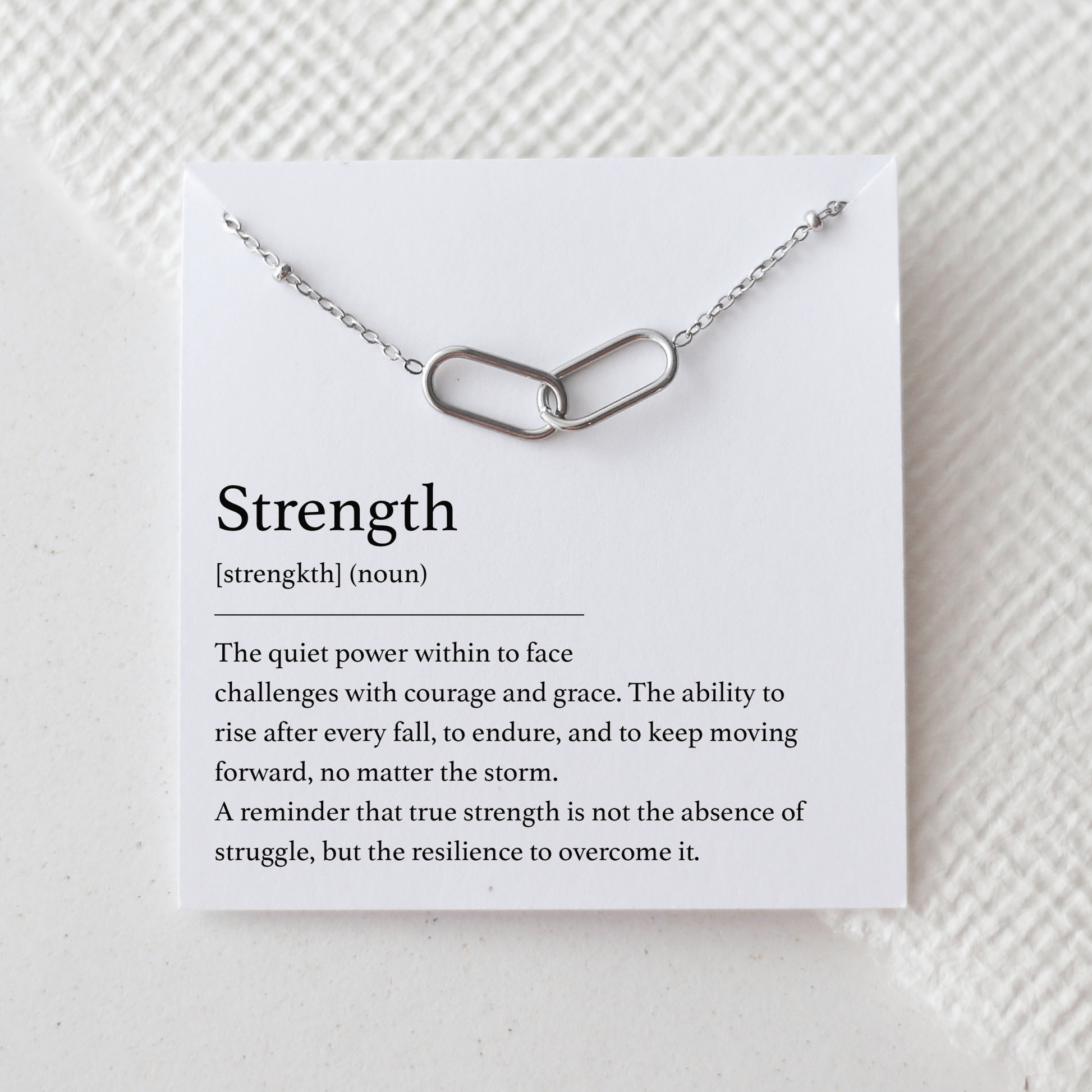 Strength Necklace - Vinci Woman