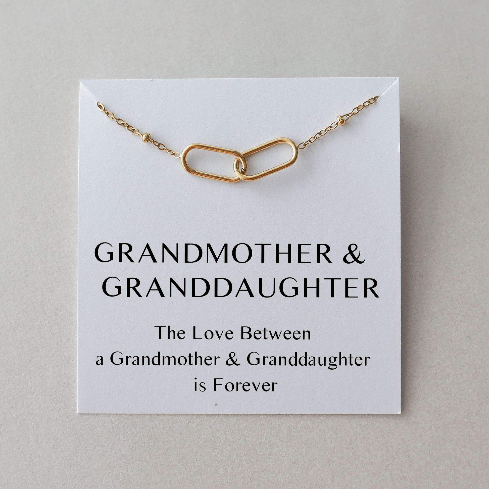 Grandmother & Granddaughter Bond Bracelet - Vinci Woman