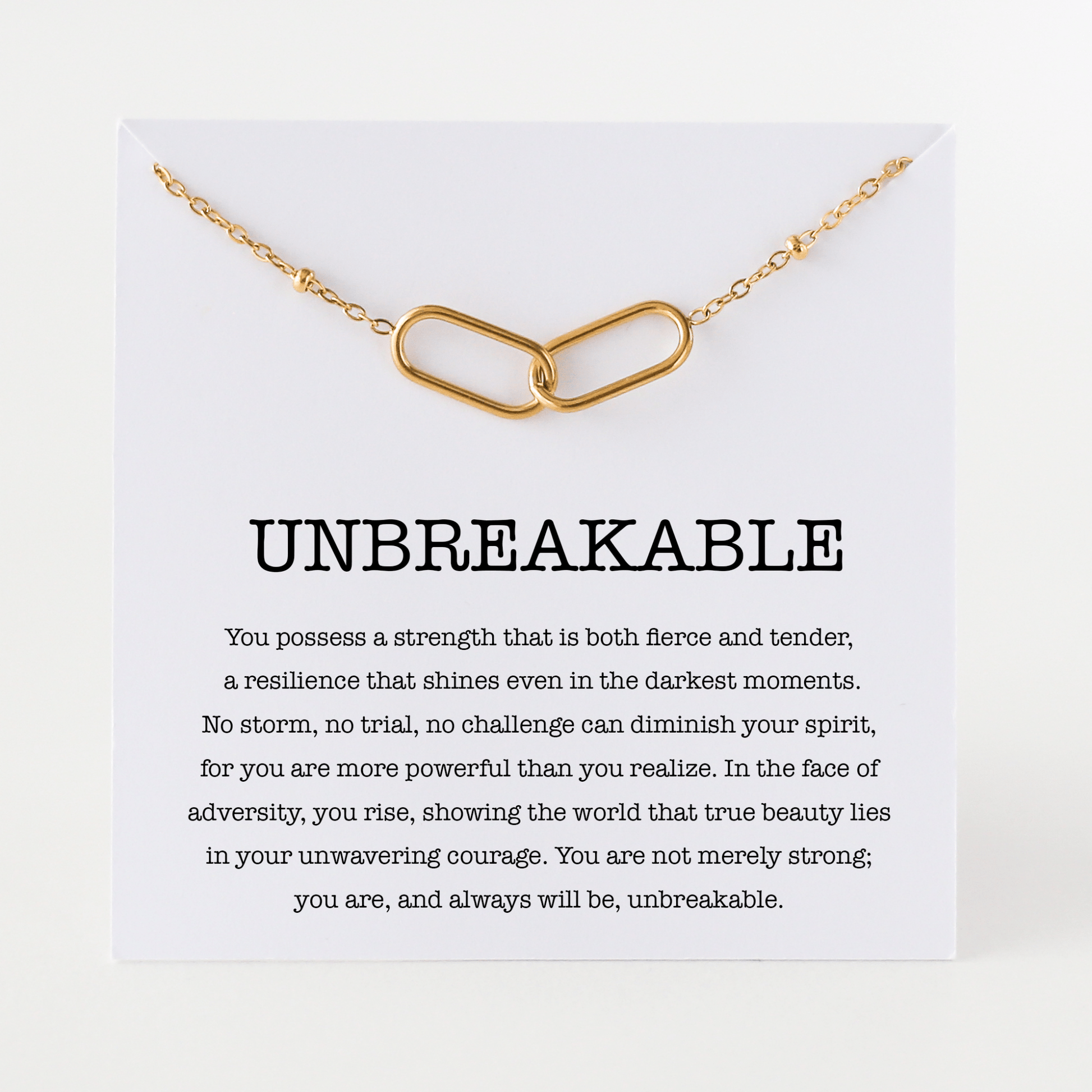 Unbreakable Necklace - Vinci Woman