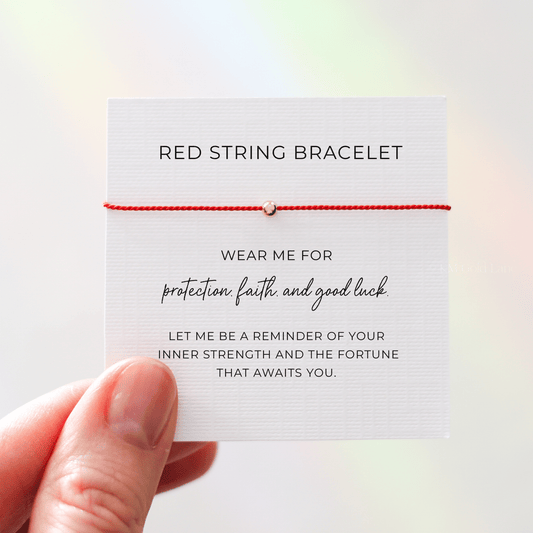 Red String Bracelet – Protection, Good Luck, and Positive Energy - Vinci Woman