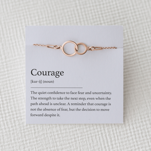 Courage Bracelet - Interlocking Circles - Vinci Woman