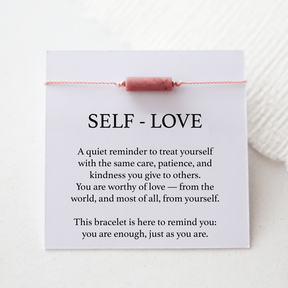 Self - Love Cord Crystal Bracelet - Vinci Woman