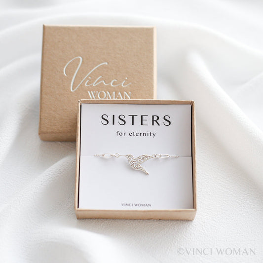 Hummingbird Bracelet - Unbiological Sister - Vinci Woman